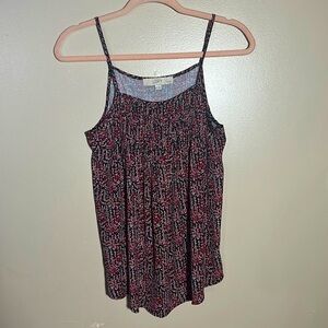 Loft Floral Tank Top |‎ XS Petite